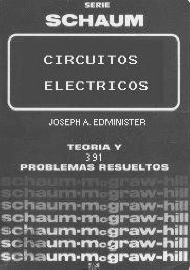 joseph edminister circuitos electricos
